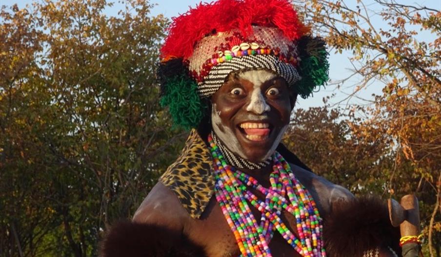 Meeting traditional cultural dancers in Zambia is a unique experience for European tourists