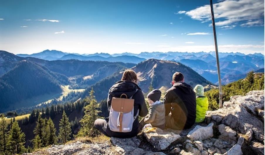 Gen X enjoying mountain landscapes