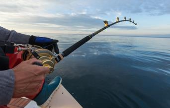 Man fishing