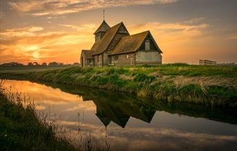 The evocative atmosphere of isolated churches on Romney Marsh in Kent, is one of the assets Shepway promotes in its Destination Management Plan