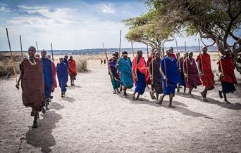 Masai community in Africa
