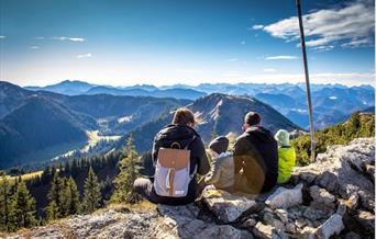 Gen X enjoying mountain landscapes