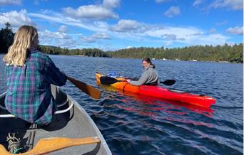 Kayaking is a popular Watersport