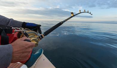 Man fishing