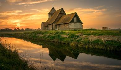 The evocative atmosphere of isolated churches on Romney Marsh in Kent, is one of the assets Shepway promotes in its Destination Management Plan