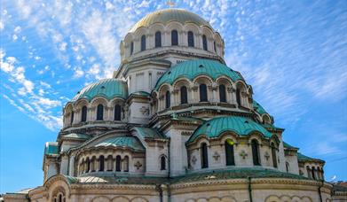 Alexander Nevsky Cathedral in Sofia, Bulgaria