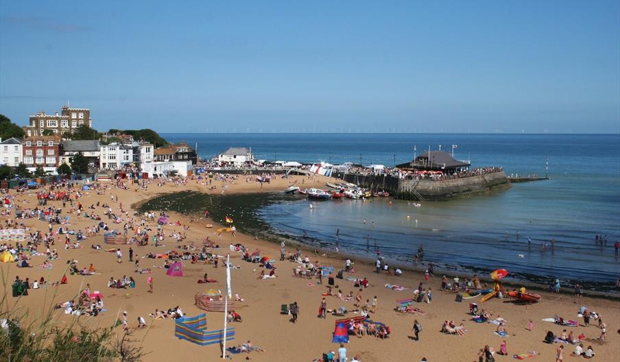 Broadstairs beach on Kent’s east coast is one the 17 beaches audited as part of Thanet’s Beach Management Plan.