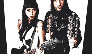 The Courettes at Esquires - Bedford - Explosive Rock Duo!