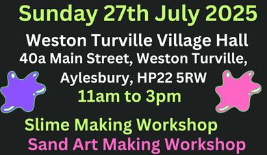 Squishy Slime Family Fun Day Weston Turville