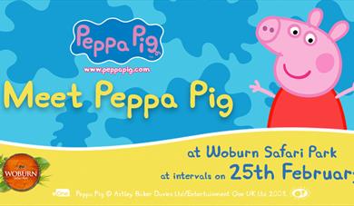 Meet Peppa Pig at Woburn Safari Park!