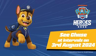 See Chase from Paw Patrol at Woburn Safari Park!