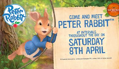 Meet Peter Rabbit at Woburn Safari Park this Easter!