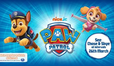 See Chase & Skye from PAW Patrol at Woburn Safari Park