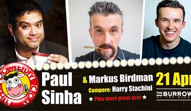 The Comedy Cow at The Burrows - With Paul Sinha