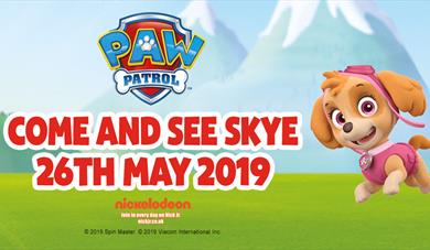 Meet Skye from Paw Patrol this May bank holiday at Woburn Safari Park