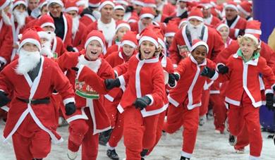Keech Santa Run Bedford