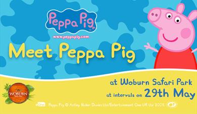 Meet Peppa Pig at Woburn safari park