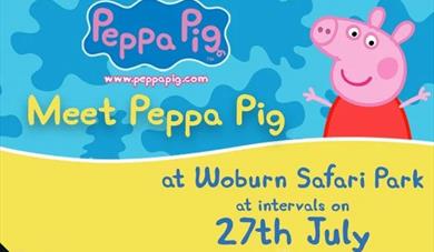 Come and meet Peppa Pig