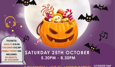 Family Halloween Silent Disco