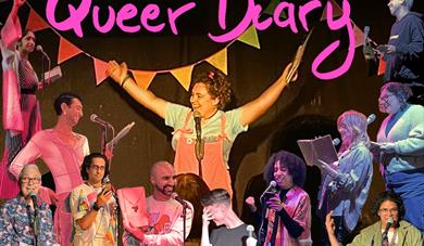 Queer Diaries Open Mic Night