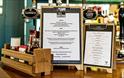 menus on the bar