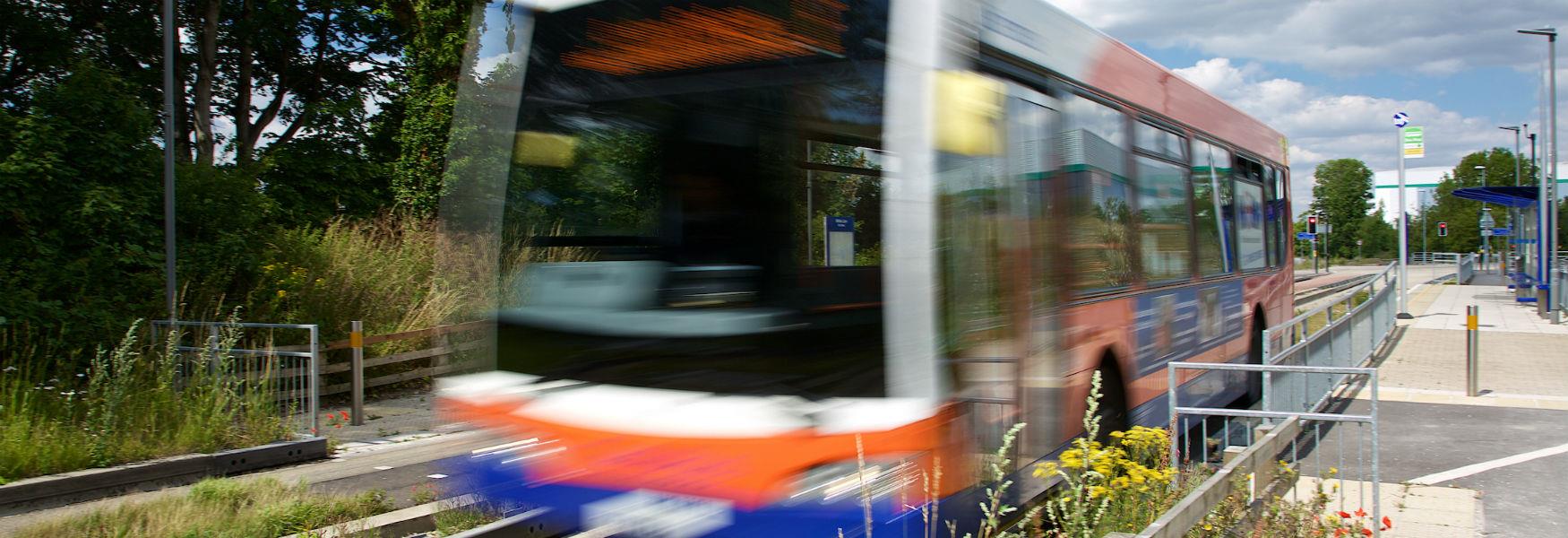 Guided busway