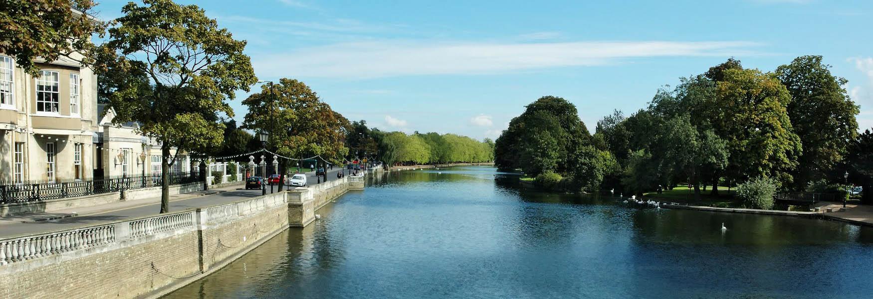 River Ouse in Bedford