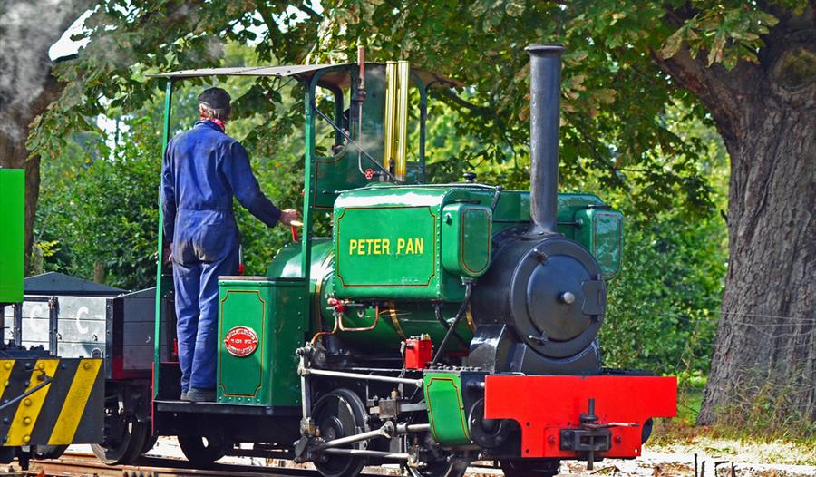 Steam Engine Footplate Rides for Dads