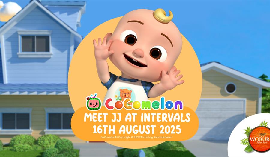 CoComelon's JJ is visiting Woburn Safari Park!