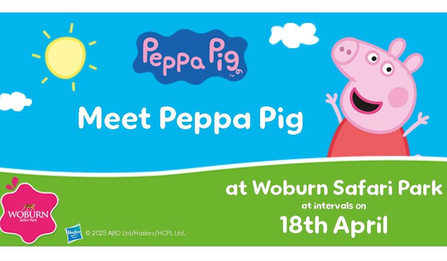 Come and say hello to Peppa Pig