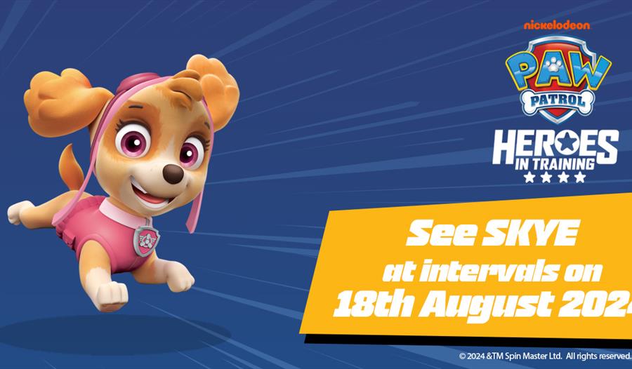 See Skye from Paw Patrol at Woburn Safari Park!