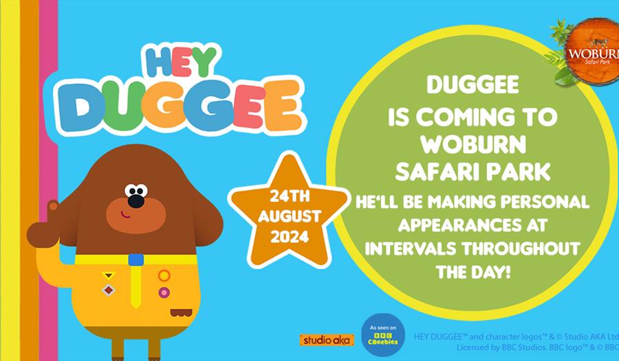 Come along and meet Hey Duggee on the 24th August!