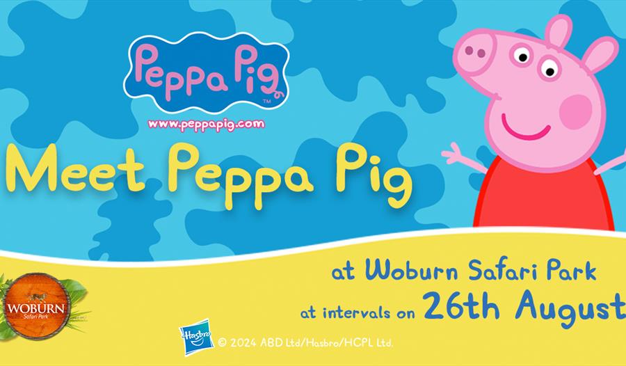 Come and meet Peppa Pig at Woburn Safari Park!