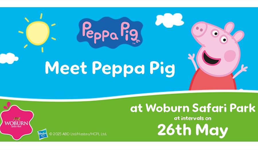 Come and meet Peppa Pig at Woburn Safari Park