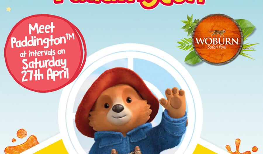 Meet Paddington at Woburn Safari Park on the 27th May