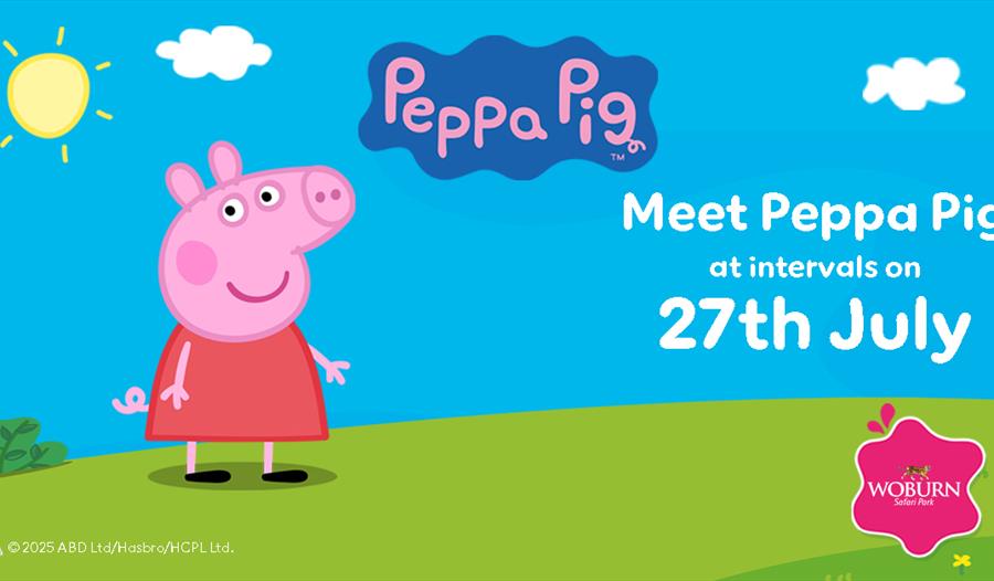 See Peppa Pig at Woburn Safari Park on 27th July!