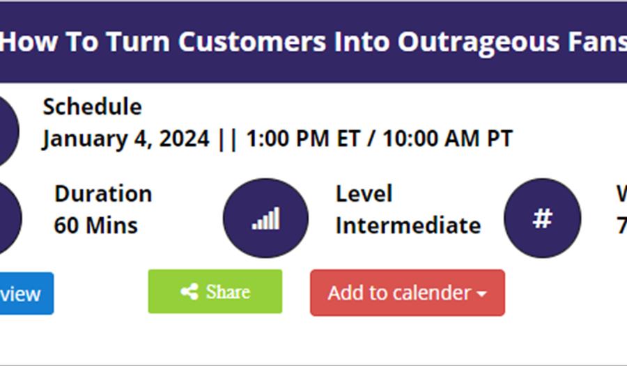 How To Turn Customers Into Outrageous Fans
