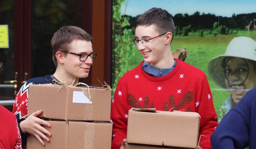 Christmas holiday workshops at Woburn Safari Park