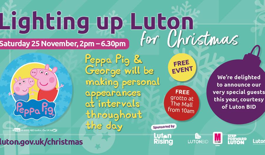 Lighting up Luton for Christmas