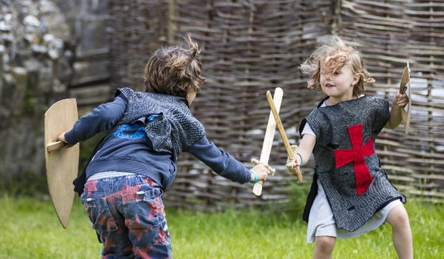 Easter Adventures at Dunstable Downs: Knight's Tournament