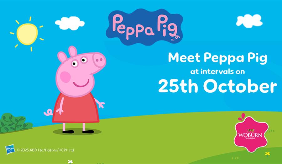 Come and meet Peppa Pig at Woburn Safari Park