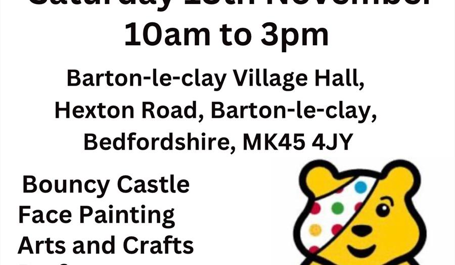 Pudsey Fest Family Fun Day -  Barton Le Clay Bedford