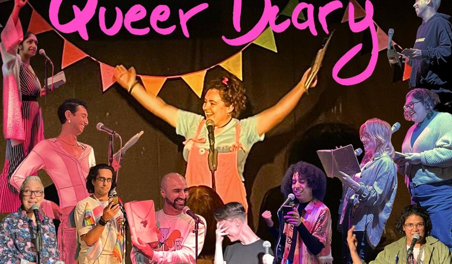 Queer Diaries Open Mic Night