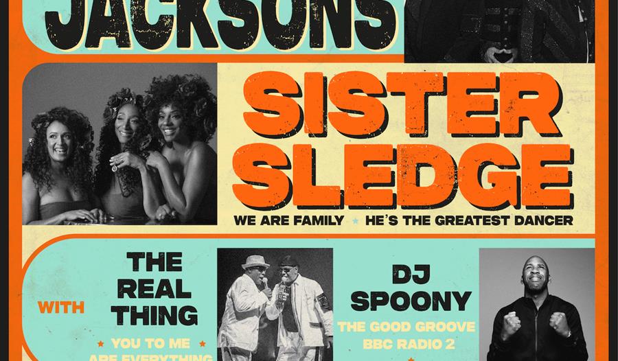 The Jacksons and Sister Sledge with The Real Thing