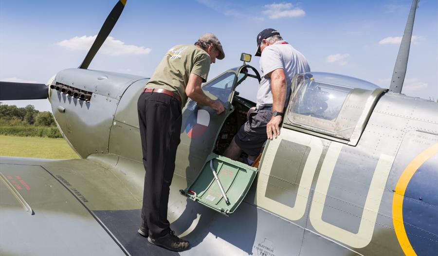 Father's Day Spitfire Sit In Experience