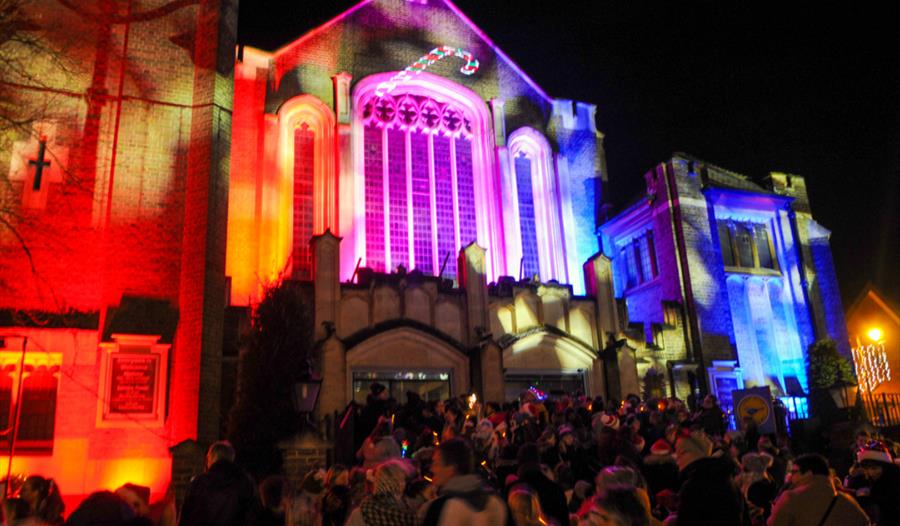 Dunstable Christmas Carols and Torchlight Procession