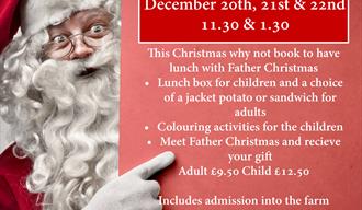 Lunch with Father Christmas