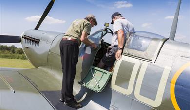 Father's Day Spitfire Sit In Experience