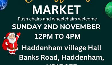 Tinsel Christmas Market with Santa Grotto Haddenham