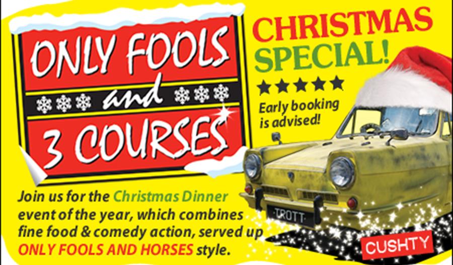 Only Fools and 3 Courses XMAS Special Dinner Evening H I East MK 01/11/2019